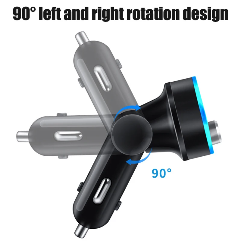 

Bluetooth 5.0 FM Transmitter 4.8A Fast Charger Car Mp3 Player Handsfree Modulator Audio Adaptor Auto Accessories