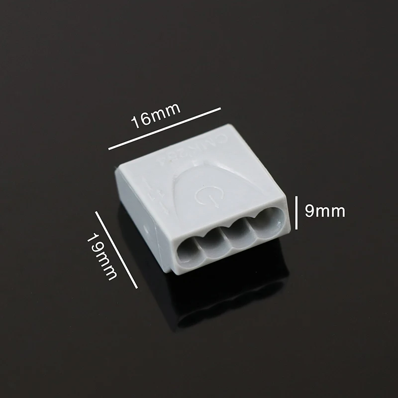 100/50/30/10PCS Universal Push-in Electrical Wire Connector Wiring Terminal Mini Fast Compact Cable 0.75-2.5mm | Обустройство дома