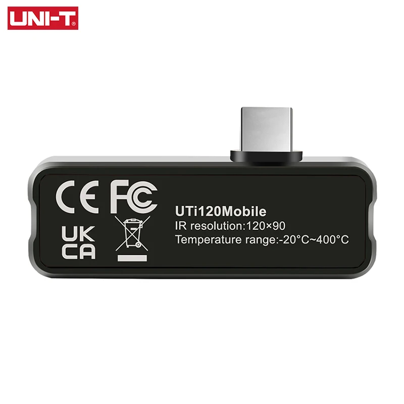UNI-T UTi120 мобильный Инфракрасный Тепловизор 10800 пикселей камера для телефона Android