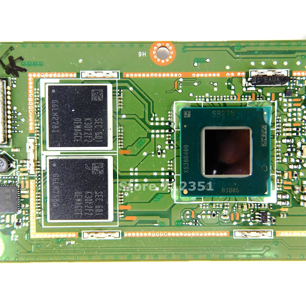 T100HAN Motherboard Z8500 CPU 2GB RAM 32G SSD For ASUS Transformer book T100H T100HA T100HN tablet mainboard | Компьютеры и офис