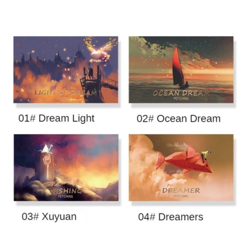 Cai ji сказочные тени для век сказочный мир 18 se компактные Dreamer Xuyuan Home zhu guang dai Brush |