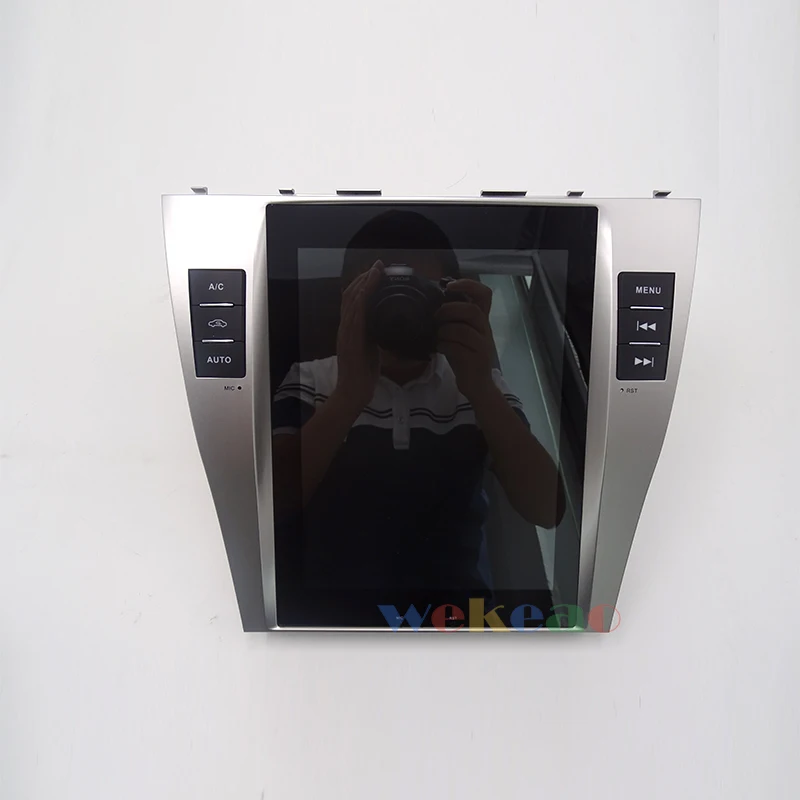Wekeao вертикальный экран Tesla Style 10 4 'ɱ Din Android 9 0 автомобильное радио GPS-навигация