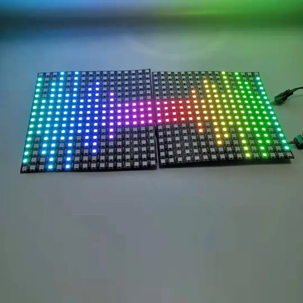 Ws2812b Светодиодная лента матричный музыкальный контроллер поддержка bluetooth wifi android