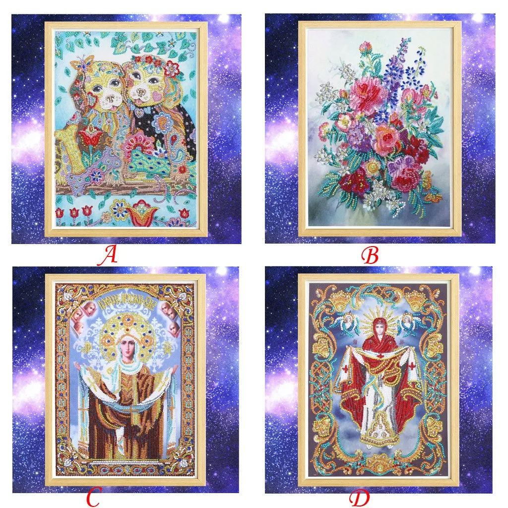 Специальный набор для творчества 5D цветочная композиция ваза цветов вышивка