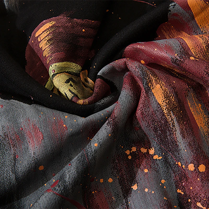 Худи мужское с графическим принтом 2020 | Мужская одежда