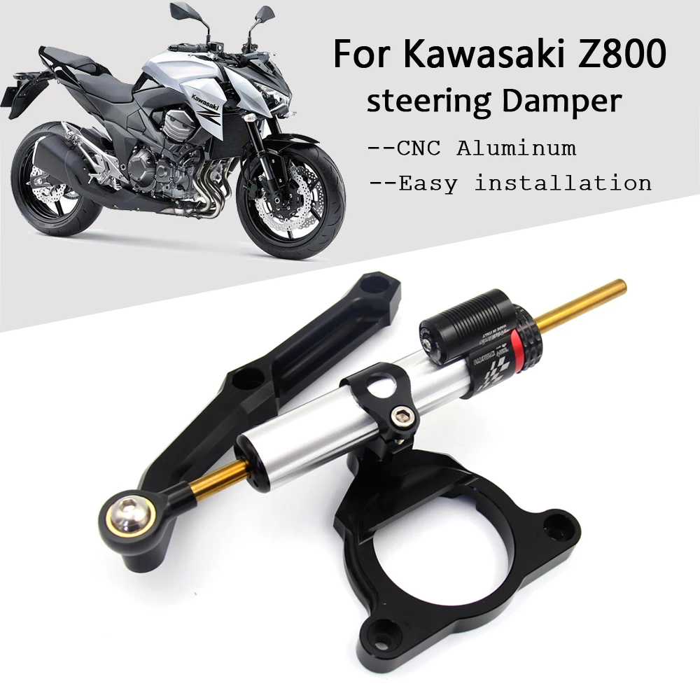 Аксессуары для мотоциклов Kawasaki Z800/E version 2013 2016 15 стабилизирующий демпфер рулевого