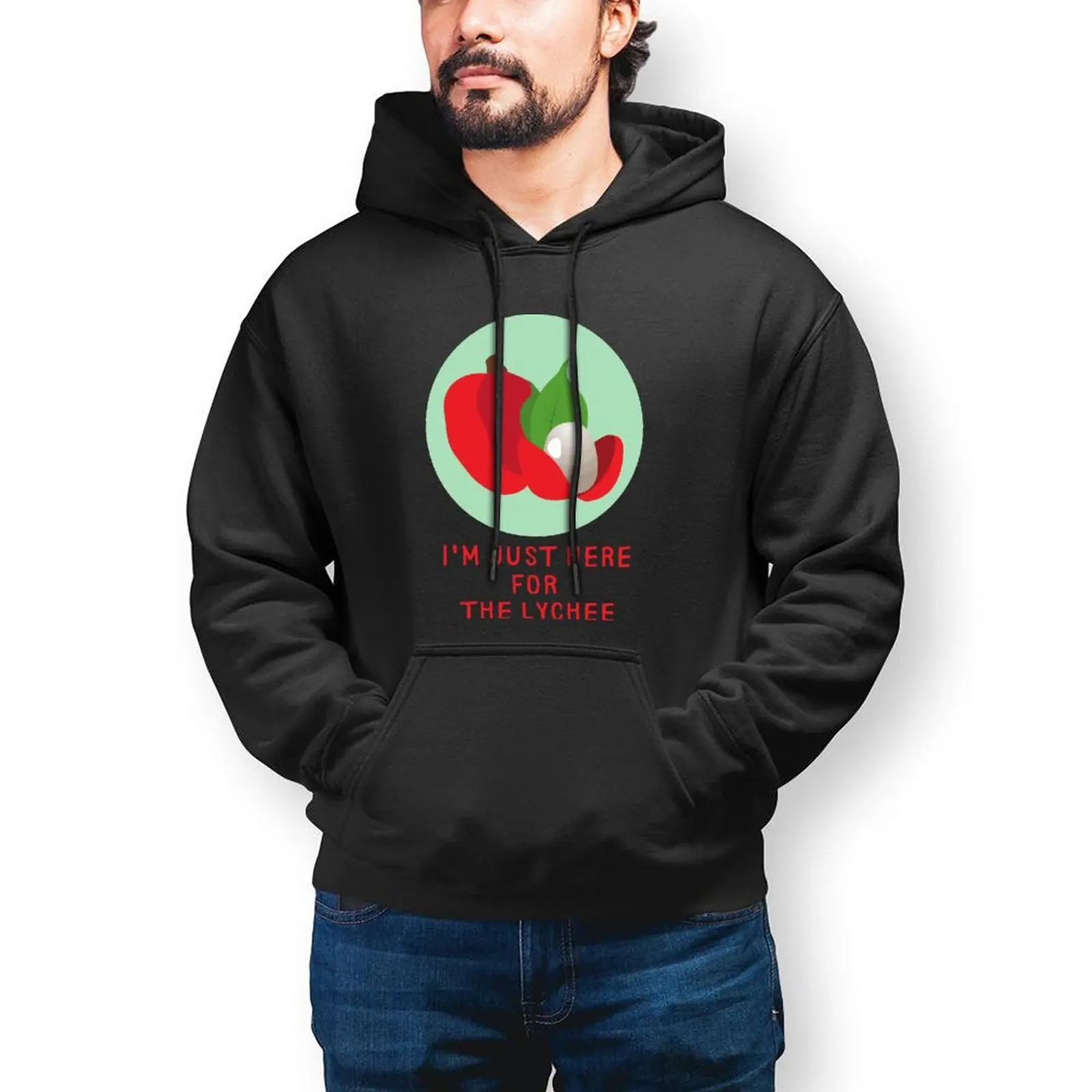 

Толстовка Lychee, модные длинные хлопковые толстовки, мужской осенний уличный пуловер, толстовка XXX