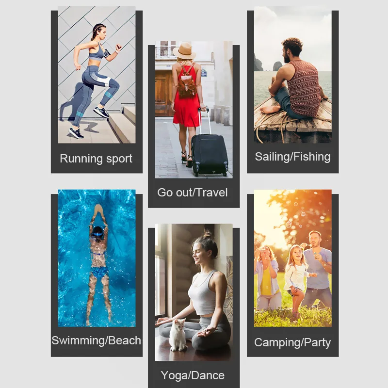 

Unisex Gym Bag Drawstring High Capacity Foldable Backpack Outdoor Sports Training Cycling Storage Bag Multipurpose Yoga Bag