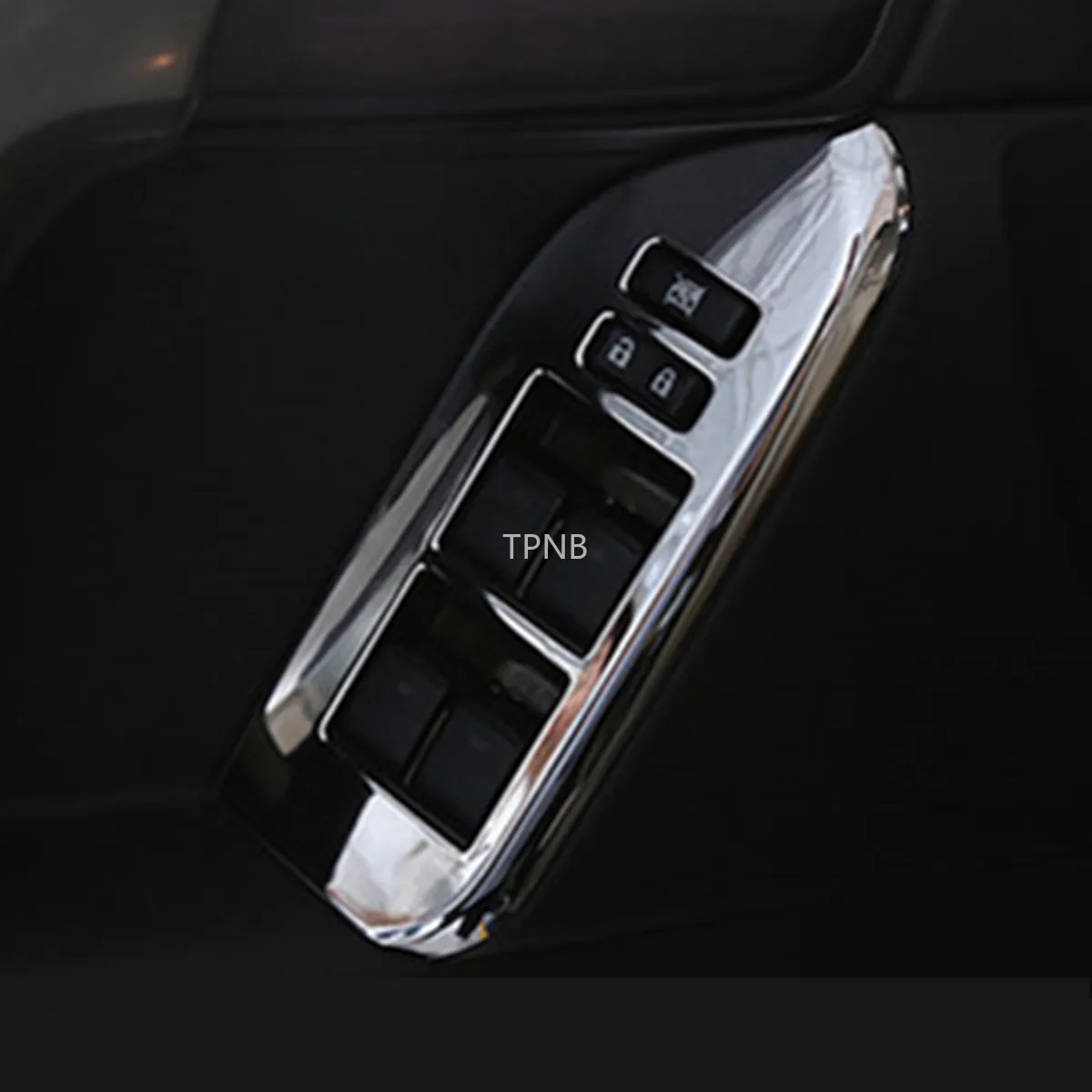 Для Toyota Prado 150 2010 2011 2012 2013 АБС хромированная внутренняя дверная ручка переключатель крышка планки