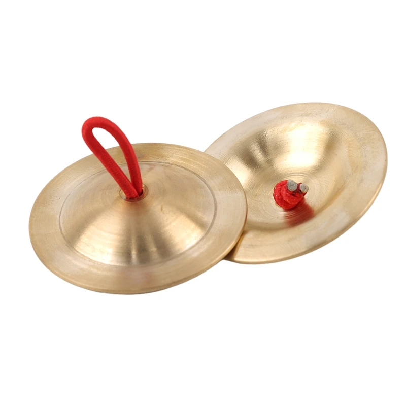 

Mini Small Kids Children Copper Hand Cymbals Gong Band Rhythm Percussion Musical Instrument Toy