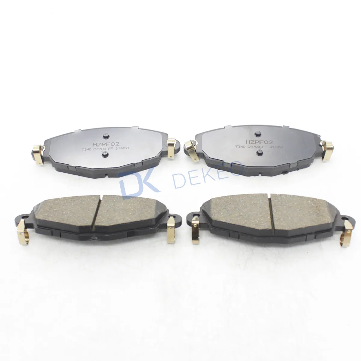 

For Luxgen Master CEO Big 7 MPV Big 7 SUV Car Brake Pads Front Ceramics D1703-8927 GDB7851AT 0986AB3471 FDB4497-D 4PCS