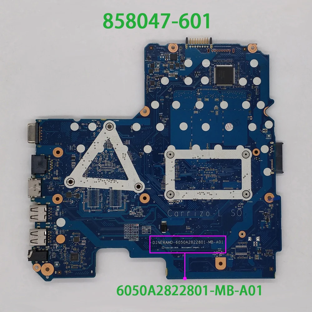 Материнская плата для ноутбука HP 14 14-an серии 858047-601 858047-001 6050A2822801-MB-A01 UMA w E2-7110
