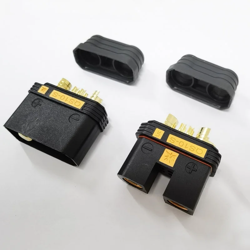 2 пары QS10-S Antispark Разъем питания мужской женский большой текущая вилка медное