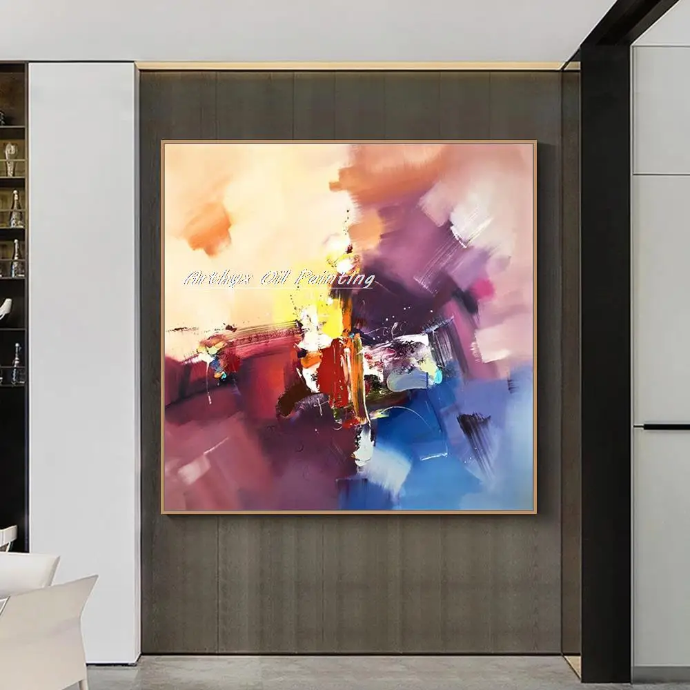 Arthyx Ручная роспись Современная абстрактная картина маслом на холсте большие Szie