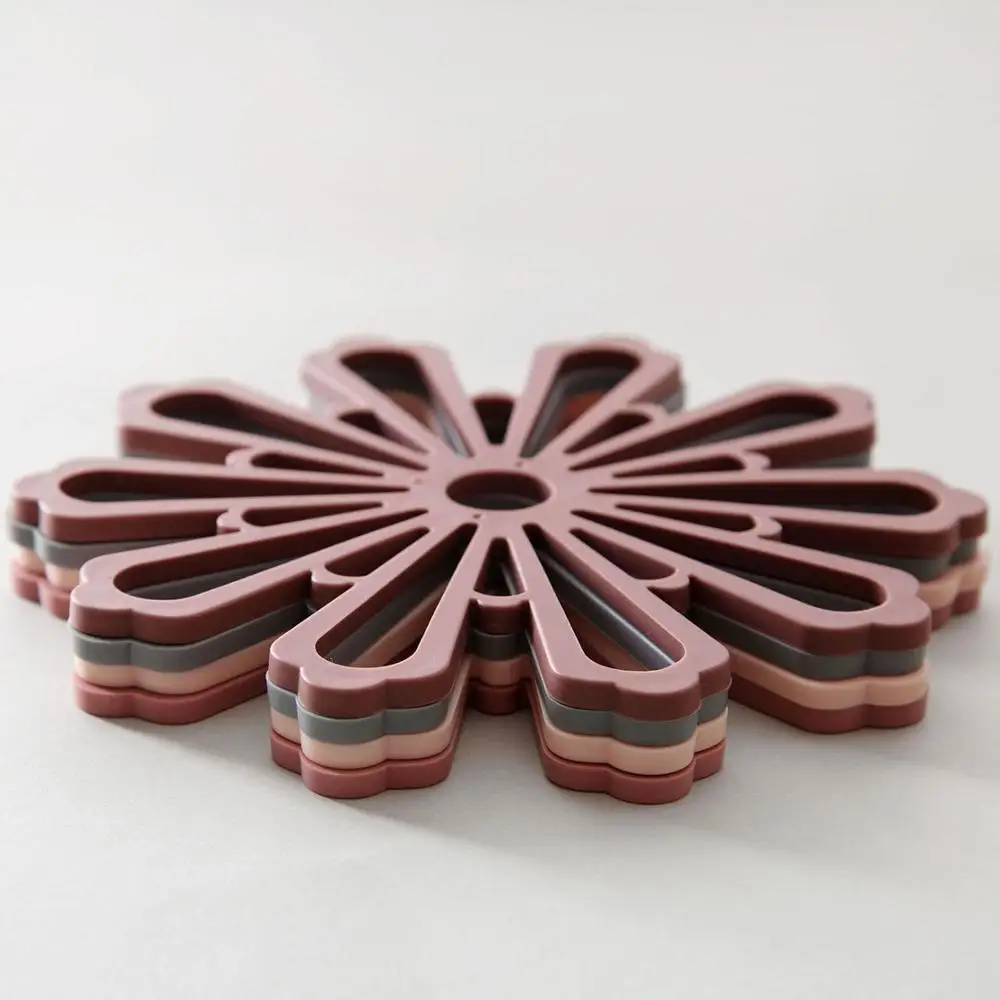 

Heat Insulated Place Mats Dessert Pan Table Placemat Wood Coaster Cup Mug Mat Pot Holder Baking Mat Non-slip Dining Table Pads