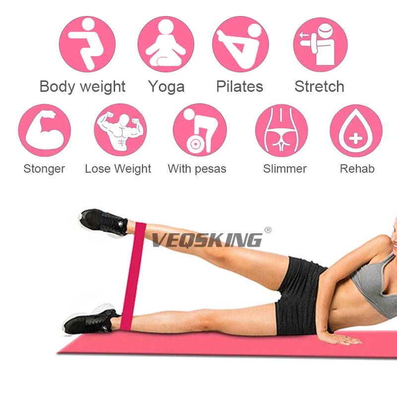 Спортивные Эспандеры 5 уровней прочности спортивные резиновые ленты для