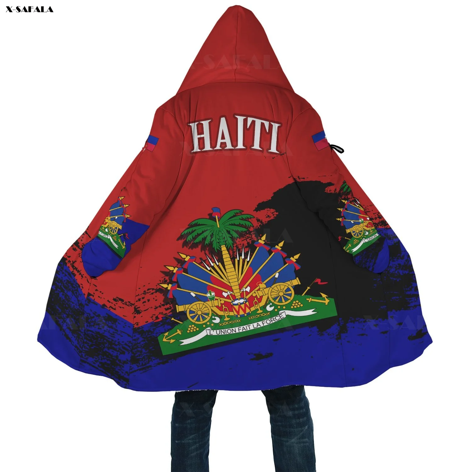 Толстовка с принтом флага страны Эфиопии спортивное пальто капюшоном одеяло