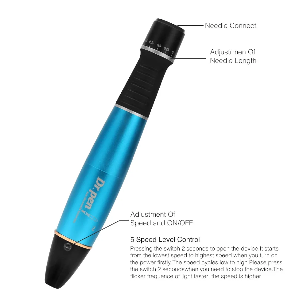 Dr. Pen A1 W Ultima игольчатый картридж(12pin игольчатые наконечники) Дерма штамп терапия Антивозрастной уход за лицом красота машина ручка