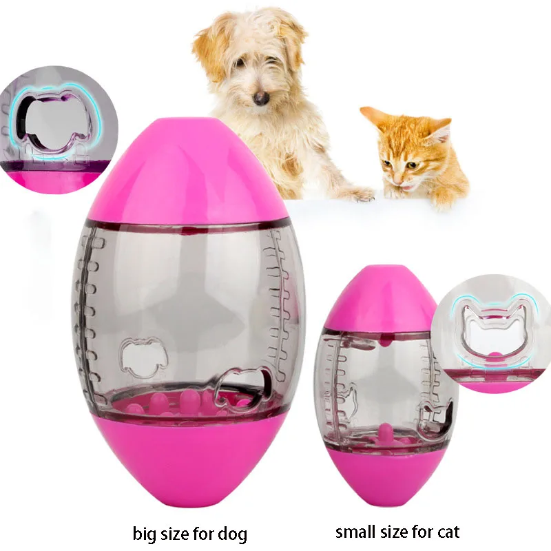 Интерактивная миска для кошек и собак JORMEL забавная с мячом контейнер медленным