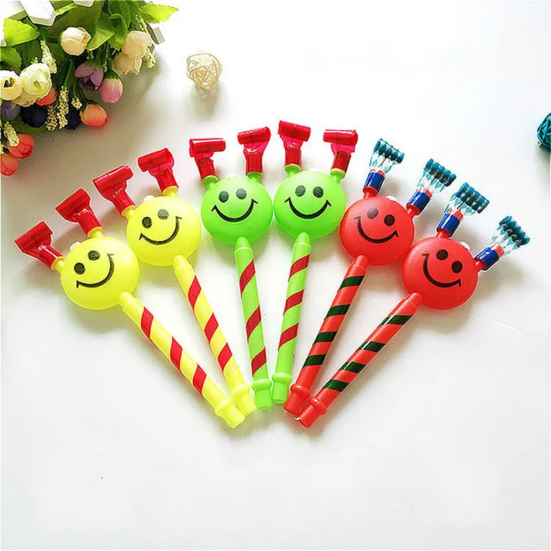 1pcs ударная игрушка Шум чайник рисунок со смайликом Fiesta вечерние поставки