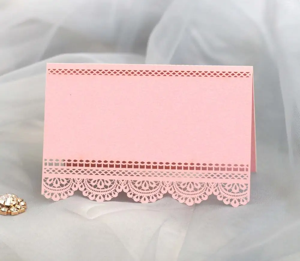 25 шт. пригласительных открыток на свадьбу с лазерной резкой персонализированные