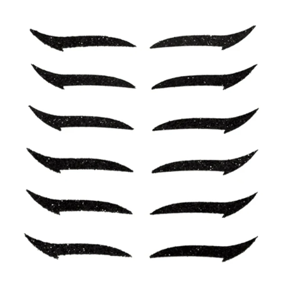 

Lazy Useful Reusable Eyeliner Stickers Eyelid Line Stick Eye Makeup Cat Makeup Double Eyelid Sticker Eyeliner Sticker Cosmetics