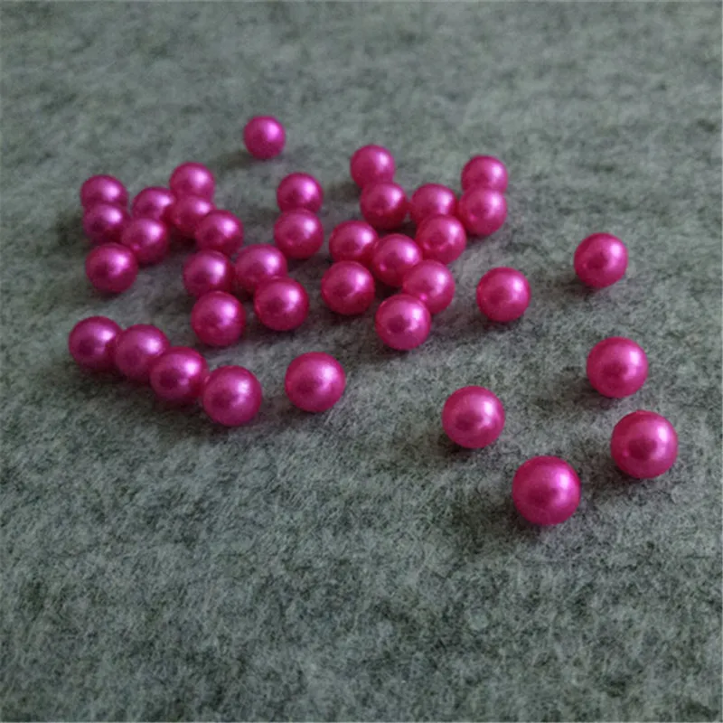 ABS имитация без отверстий жемчужные круглые пластиковые бусины изготовление