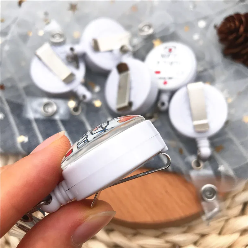 1 шт. стетоскоп доктор студент качество Выдвижной Значок медсестры катушка Зажим