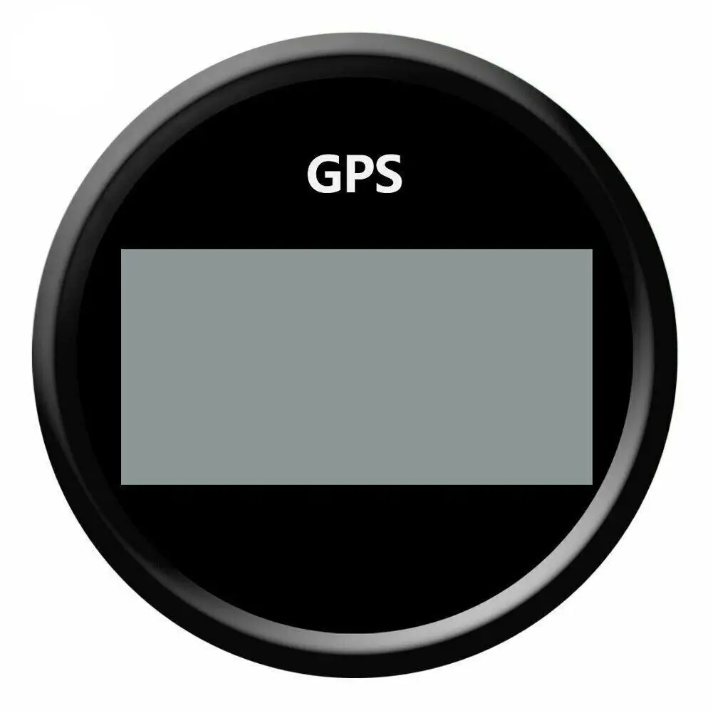 Цифровой Автомобильный спидометр gps одометр 85 мм 0-999 узлов км/ч mph 12 В/24 В с