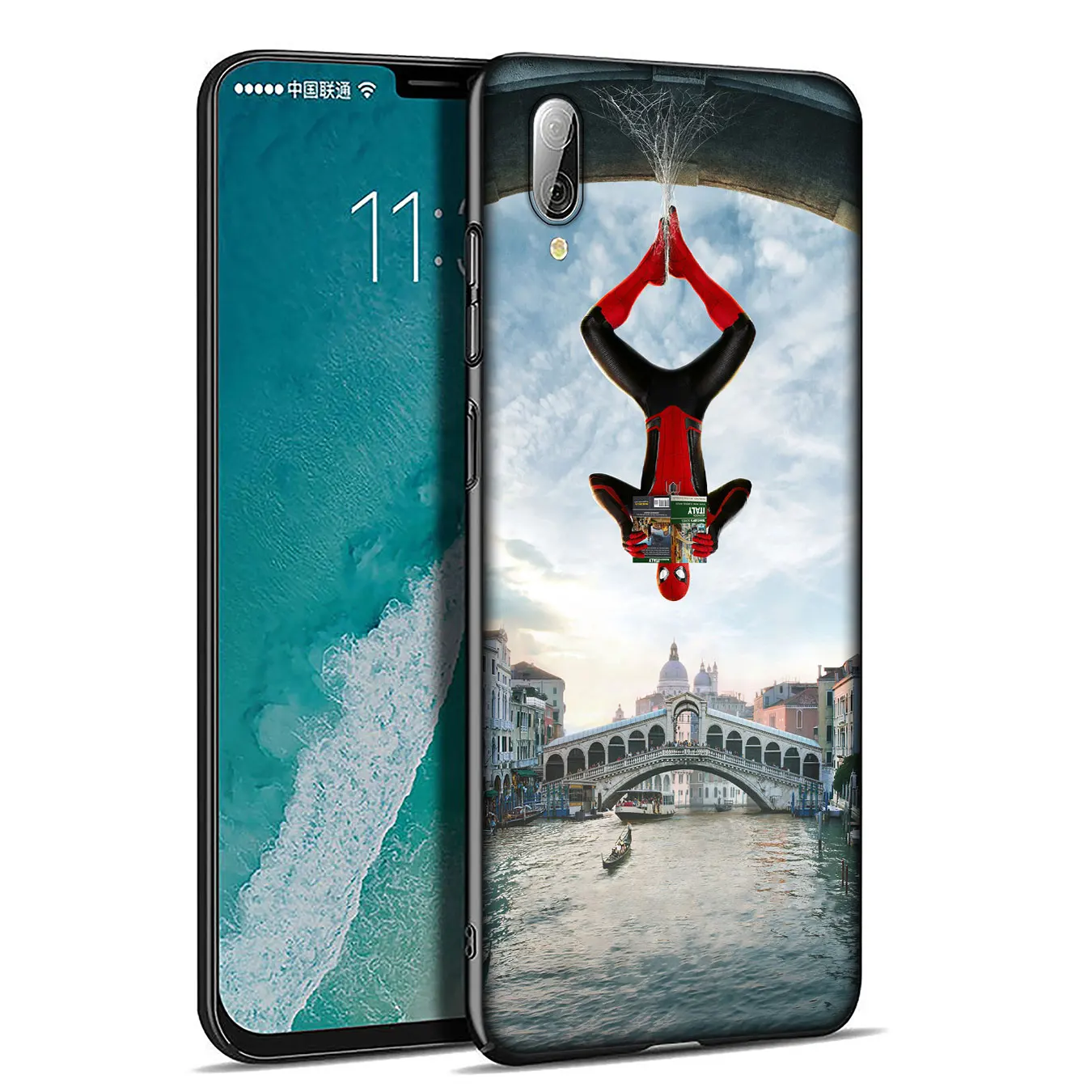Мягкий силиконовый чехол с изображением Человека-паука для Xiaomi Redmi Note 8 8T 8A 7 7A 6 6A 5