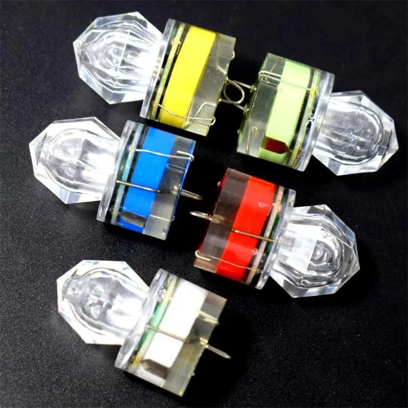 

New deep-sea night fishing LED underwater fish lure lamp 3.8cm/17g colorful light shines underwater fish lure device