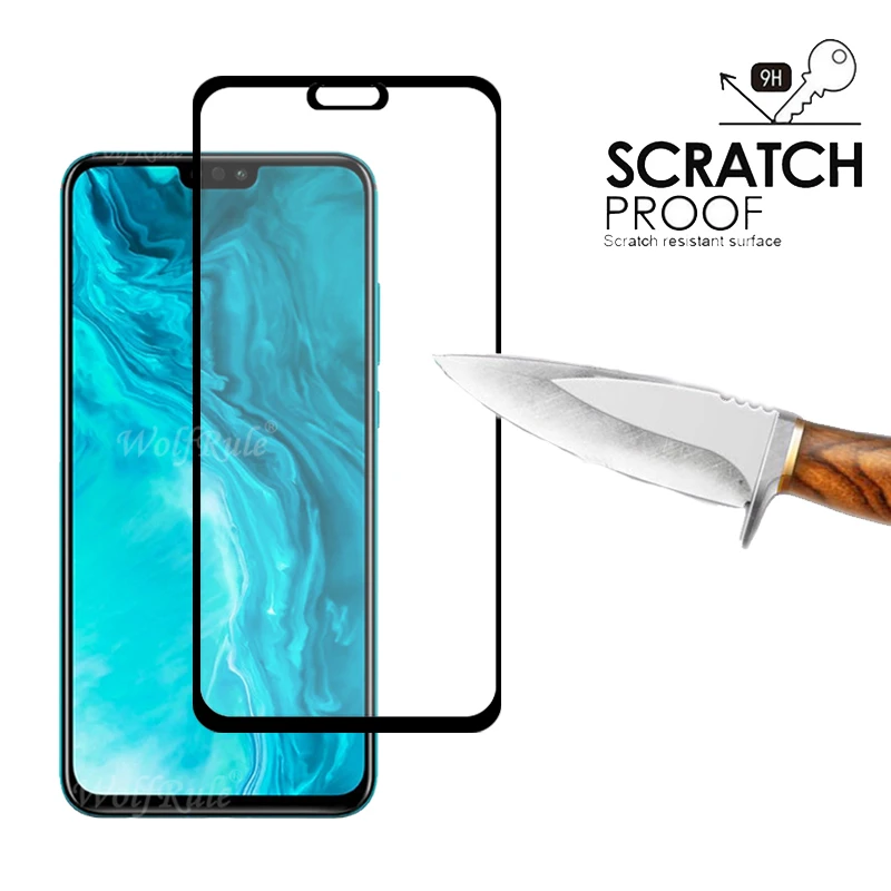 4-в-1 для Huawei Honor 9X Lite стекло закаленное Y9A Y6P Y8P Y5P 10X Len Glass | Мобильные телефоны и