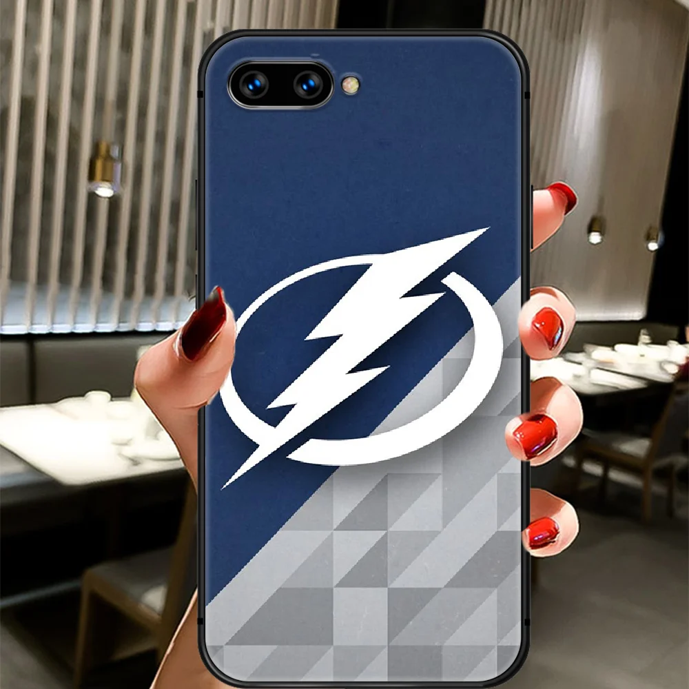 

Lightings Tamps Bays Phone Case Cover Hull For HUAWEI Honor 8 8c 8a 8x 9 9a 9x V10 MATE 10 20 I Lite Pro black Bumper Painting