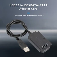 2 53 5 inch hard disk drive ssd converter cable for pc laptop usb to idesata cable adapter for windows 2000mexpvista