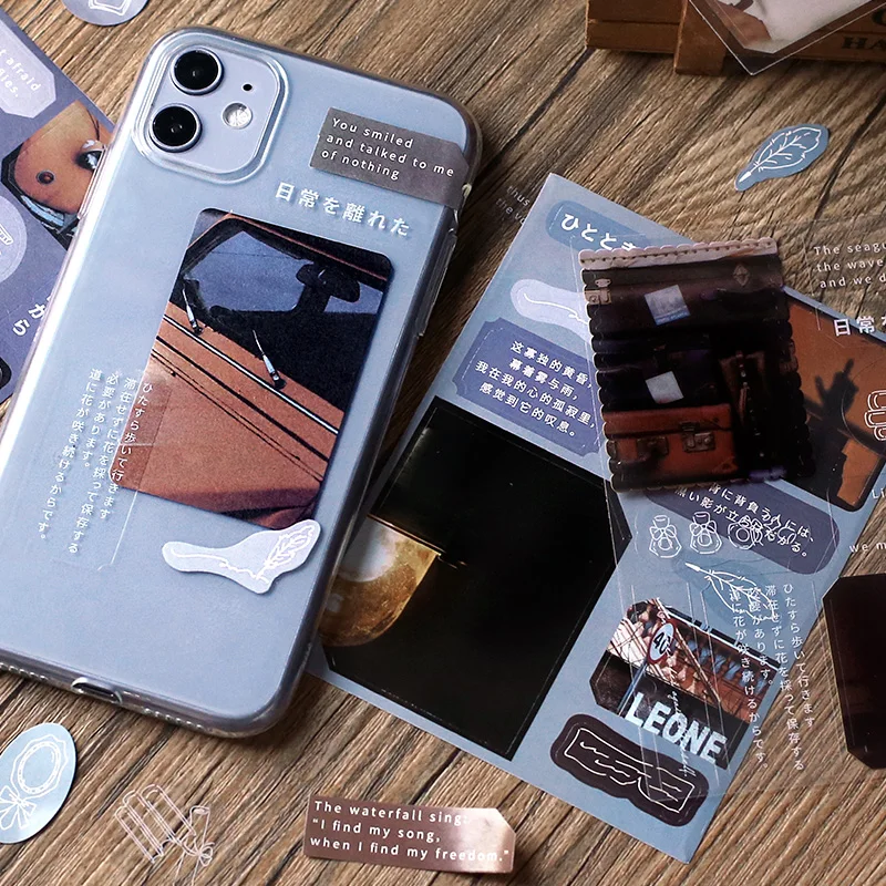 

1set/lot Kawaii Stationery Stickers literary and fresh Diary Planner Decorative Mobile Stickers Scrapbooking DIY Craft Sticker