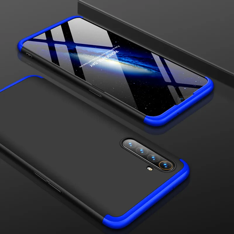 Oppo Realme XT чехол RealmeX2 360 градусов полное покрытие защищенный Матовый Жесткий чехол для Oppo Real Me XT X2 Противоударная Защитная крышка