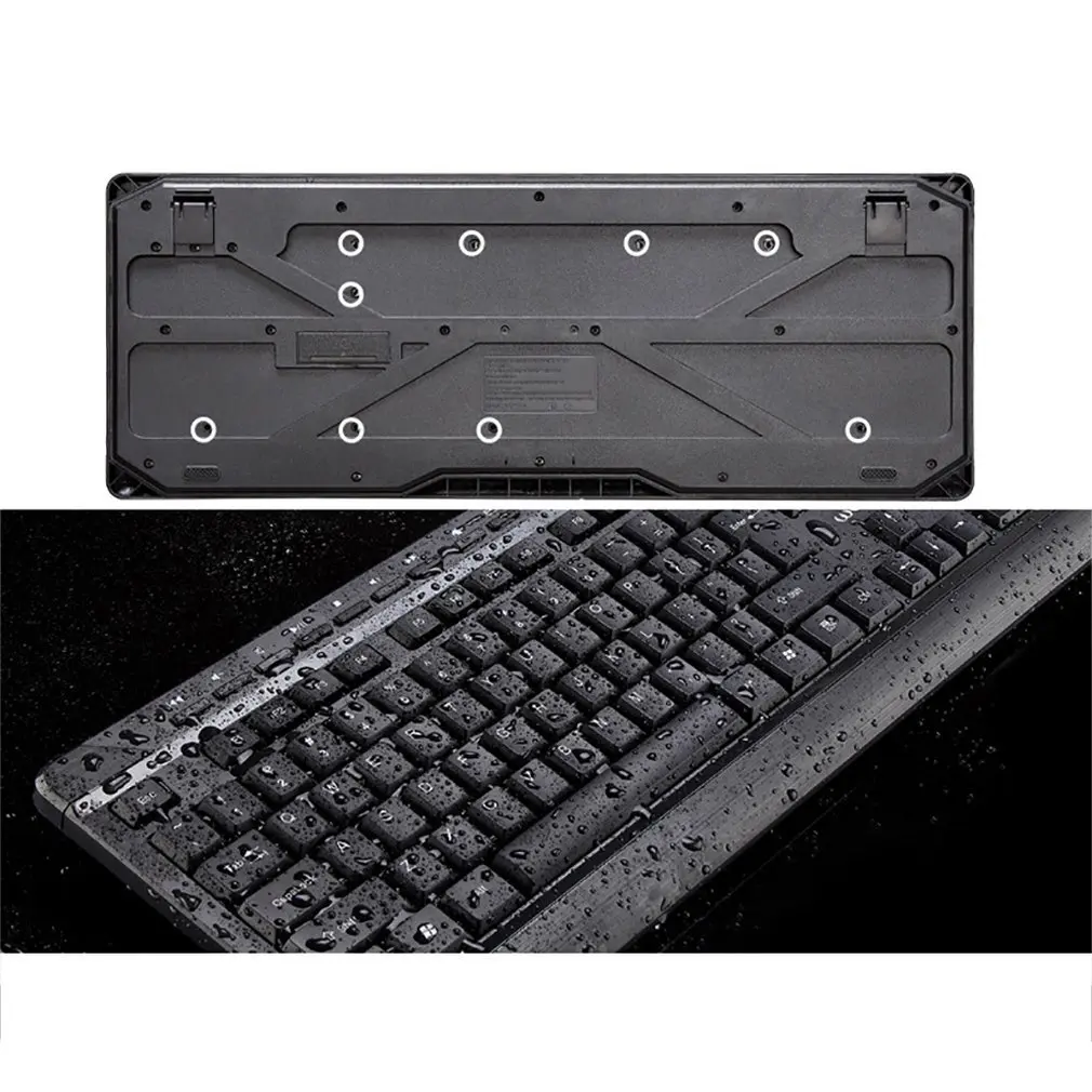 Простая деловая 2 4G мини беспроводная клавиатура и мышь комбинированный комплект