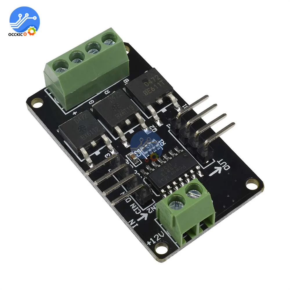 Полноцветная RGB светодиодная лента модуль драйвера щит для Arduino UNO R3 STM32 AVR 12 В DC V1.0 для MCU системы может управлять 72 Вт Макс