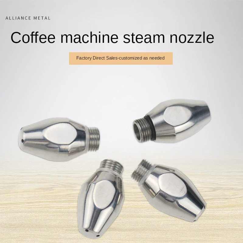 

EXPOBAR ROCKET espresso machine converted steam head nozzle spray steam head three hole four holes 8.2 mm stainless steel