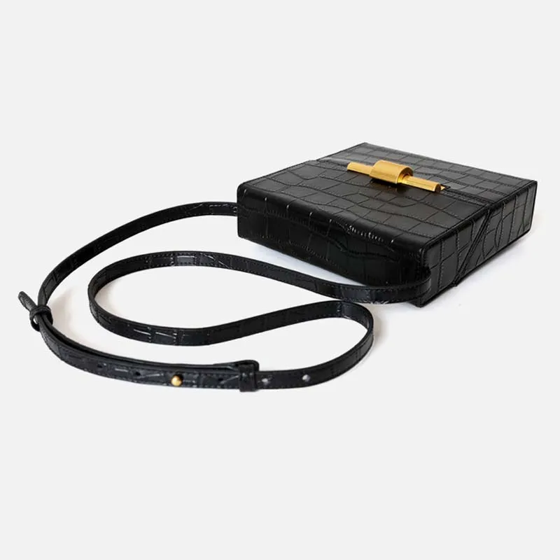 ALNEED 2020 натуральная кожа коробка сумки для женщин роскошный дизайн девушки плечо