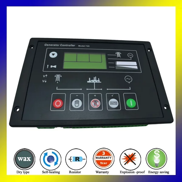 Регулятор дизельного генератора ler 720 заменяемый модуль управления генератором