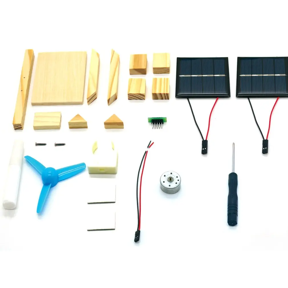 

DIY солнечная модель вентилятора сборные строительные наборы для науки эксперимент креативные Развивающие игрушки для детей
