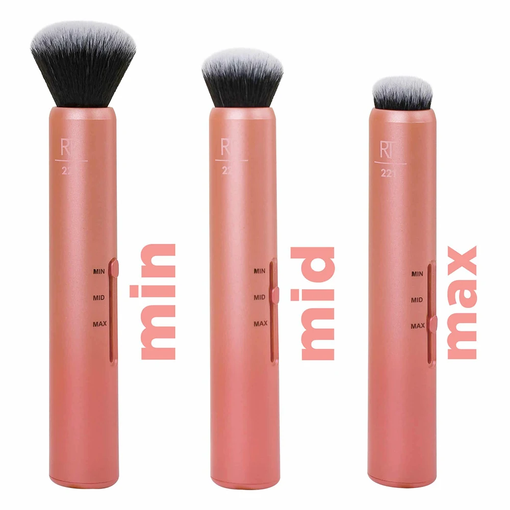 

New RT Makeup Brushes Retractable Three-Stage Adjustable Make Up Brush Powder Blush Foundation Sculpting Brush Cosmetic Tools