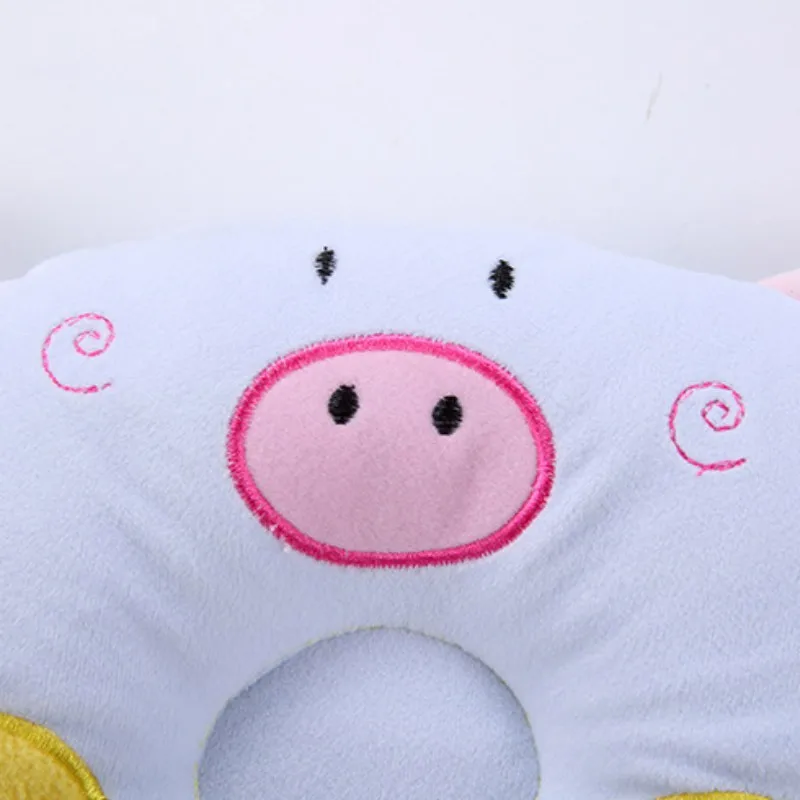 

Newborn Baby Pillow Sleeping Support Prevent Flat Head Cushion Plush Animal Shape Cute Soft Pillow