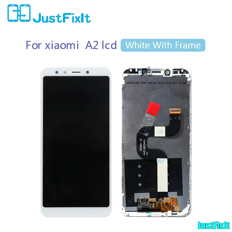 Оригинальный Для xiaomi mi A2/6X2160*1080 рамка кодирующий преобразователь сенсорного