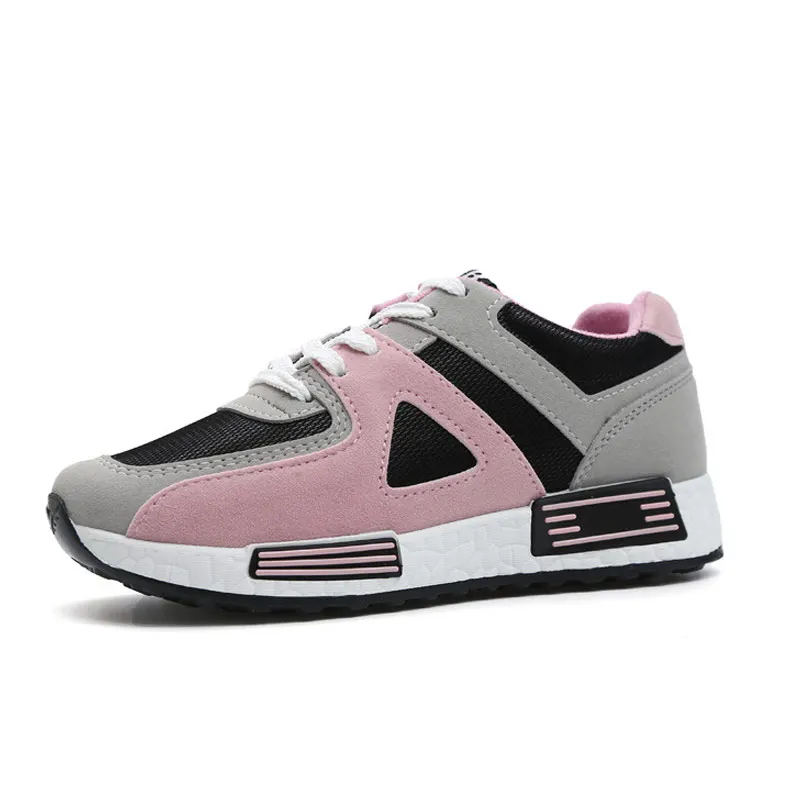 Женские кроссовки 2021 модная дышащая сетчатая повседневная обувь женские на