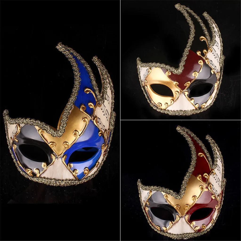 

Halloween Mask Venice Masks Halloween Christmas Festival Cosplay Costume Supplies Party Anonymous Masks Mascaras Para Fiestas A1