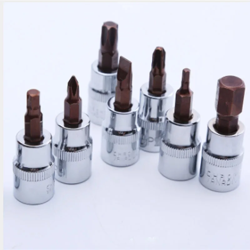 1 шт. 3/8 &quotDR Torx/шестигранных бит гнездо гаечные ключи отвертка торцевой гаечный