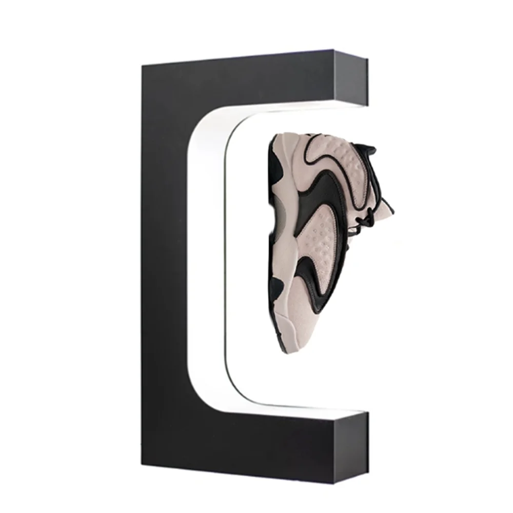 Магнитная левитация обуви дисплей 360 градусов вращения продукта образец стенд