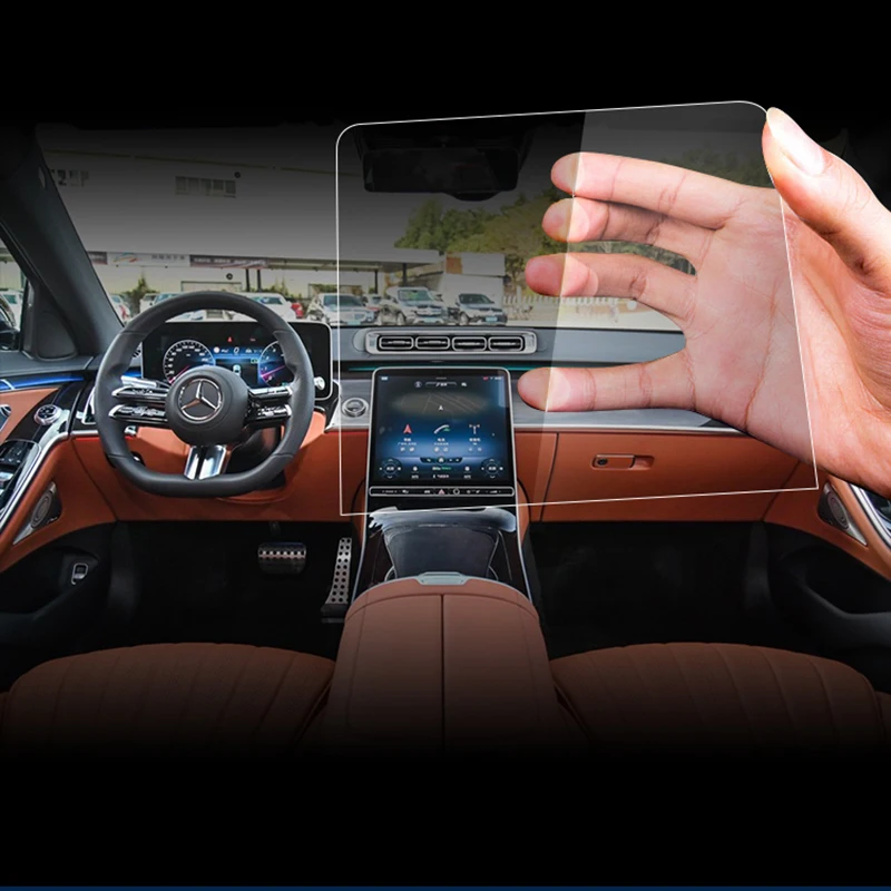 Для Mercedes Benz S-Class W223 2021 12 8 дюйма сенсорный экран Закаленное стекло Защитная пленка